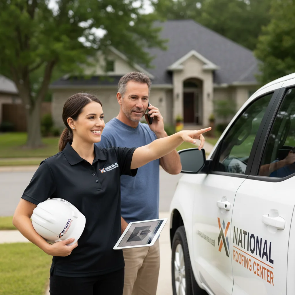 National Roofing Center customer support in Hinton